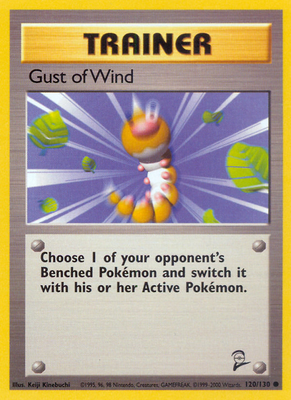 Gust of Wind (120/130) [Base Set 2] | Chromatic Games