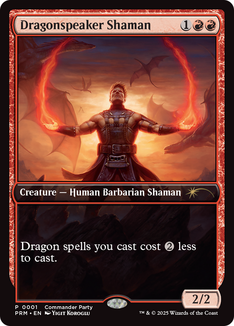 Dragonspeaker Shaman [Wizards Play Network 2025] | Chromatic Games