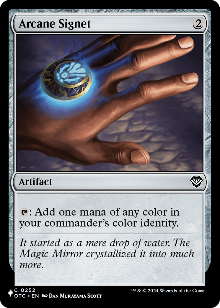 Arcane Signet (OTC) [The List] | Chromatic Games