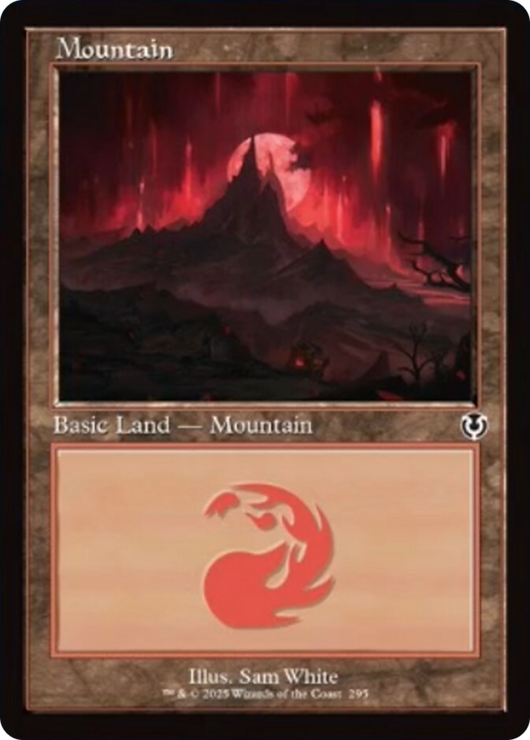 Mountain (295) (Retro Frame) [Innistrad Remastered] | Chromatic Games