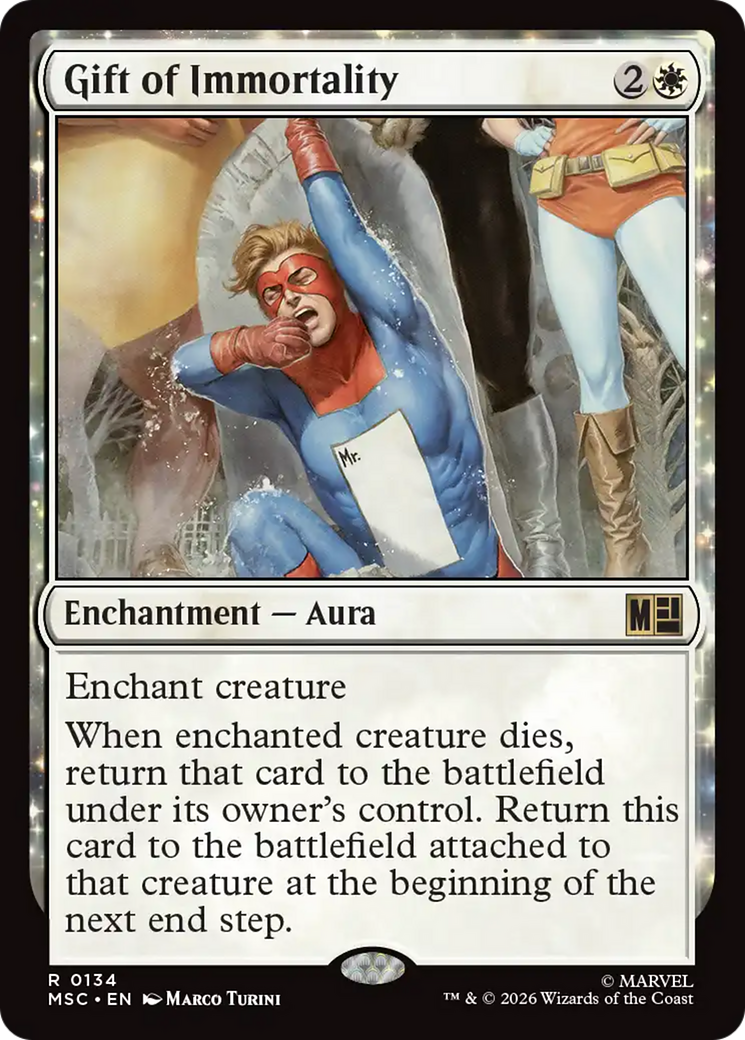 Gift of Immortality [Marvel Super Heroes Commander] | Chromatic Games