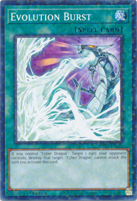 Evolution Burst (Duel Terminal) [HAC1-EN170] Common | Chromatic Games