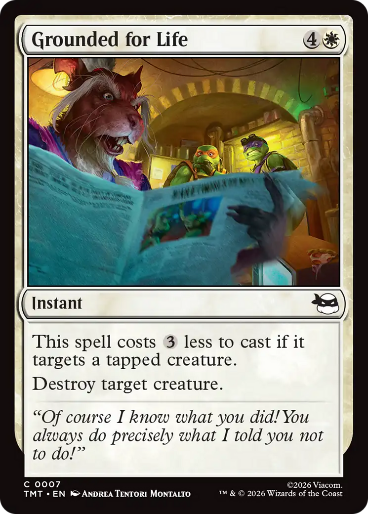 Grounded for Life [Teenage Mutant Ninja Turtles] | Chromatic Games