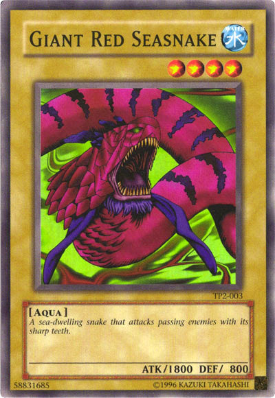 Giant Red Seasnake [TP2-003] Super Rare | Chromatic Games