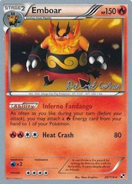 Emboar (20/114) (Twinboar - David Cohen) [World Championships 2011] | Chromatic Games