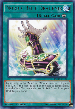 Nordic Relic Draupnir [LC5D-EN192] Rare | Chromatic Games