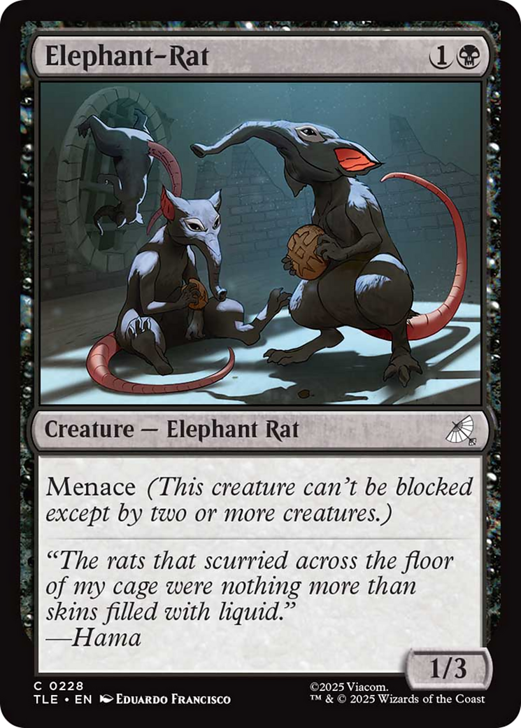 Elephant-Rat [Avatar: The Last Airbender: Eternal-Legal] | Chromatic Games