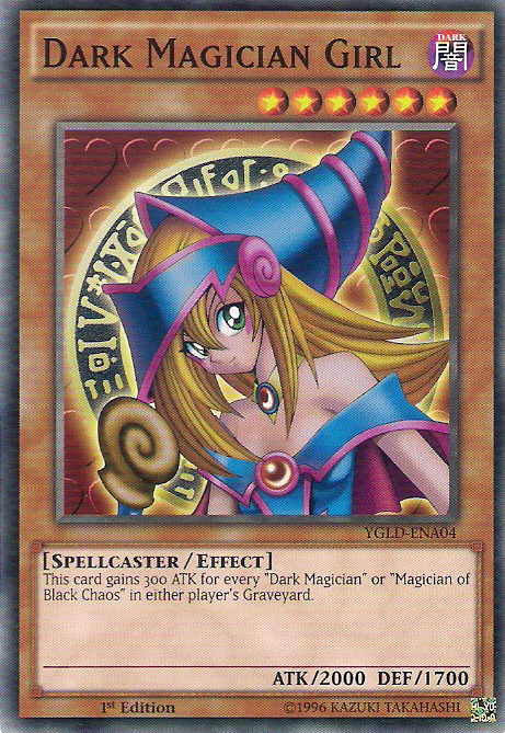 Dark Magician Girl [YGLD-ENA04] Common | Chromatic Games