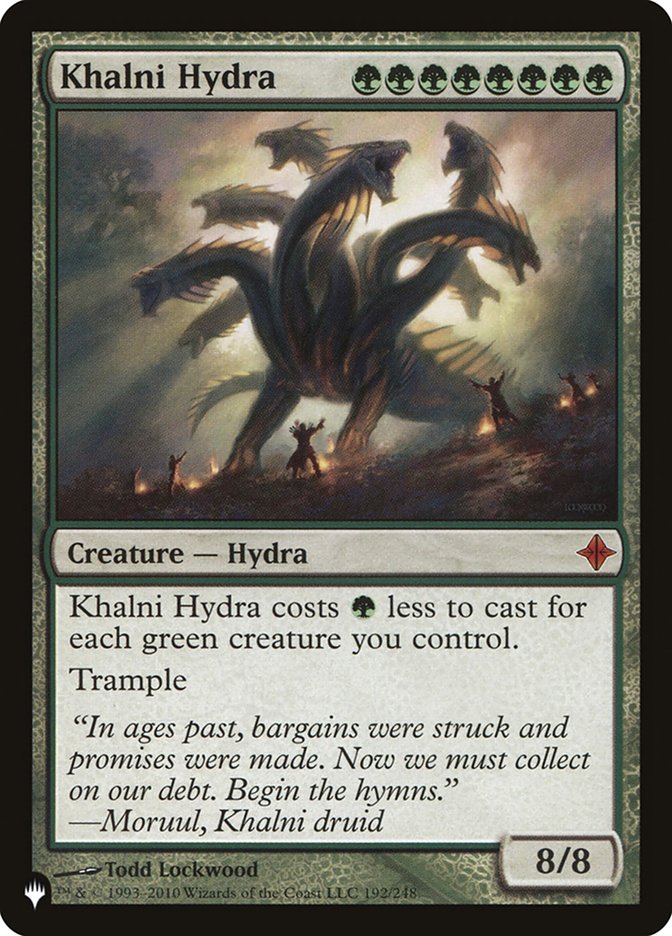 Khalni Hydra [The List] | Chromatic Games
