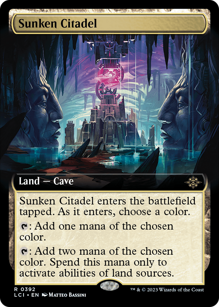 Sunken Citadel (Extended Art) [The Lost Caverns of Ixalan] | Chromatic Games