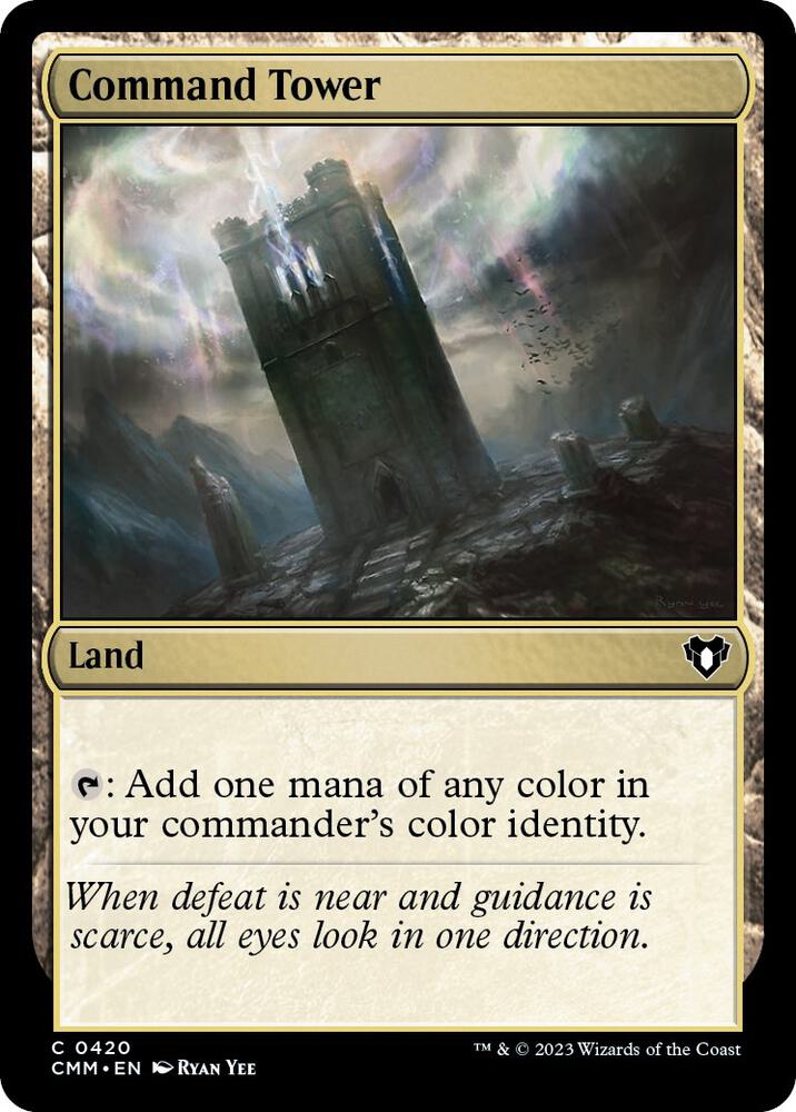 Command Tower 420/451 (Commander Masters)  | Chromatic Games