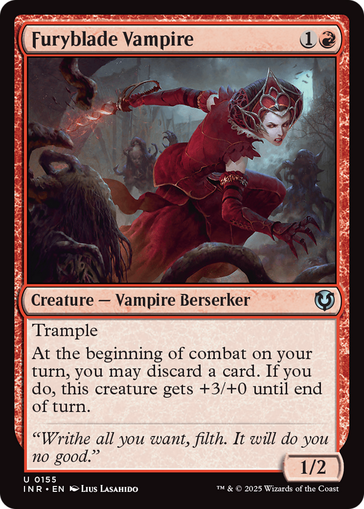 Furyblade Vampire [Innistrad Remastered] | Chromatic Games