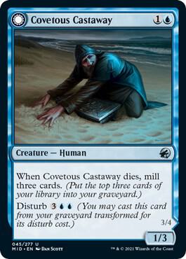 Covetous Castaway 45/277 (Innistrad: Midnight Hunt)  | Chromatic Games