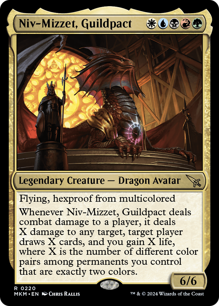 Niv-Mizzet, Guildpact [Murders at Karlov Manor] | Chromatic Games