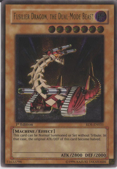 Fusilier Dragon, the Dual-Mode Beast [RDS-EN031] Ultimate Rare | Chromatic Games