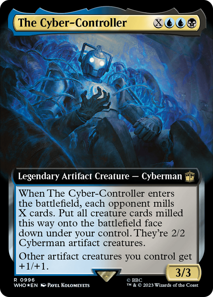 The Cyber-Controller (Extended Art) (Surge Foil) [Doctor Who] | Chromatic Games