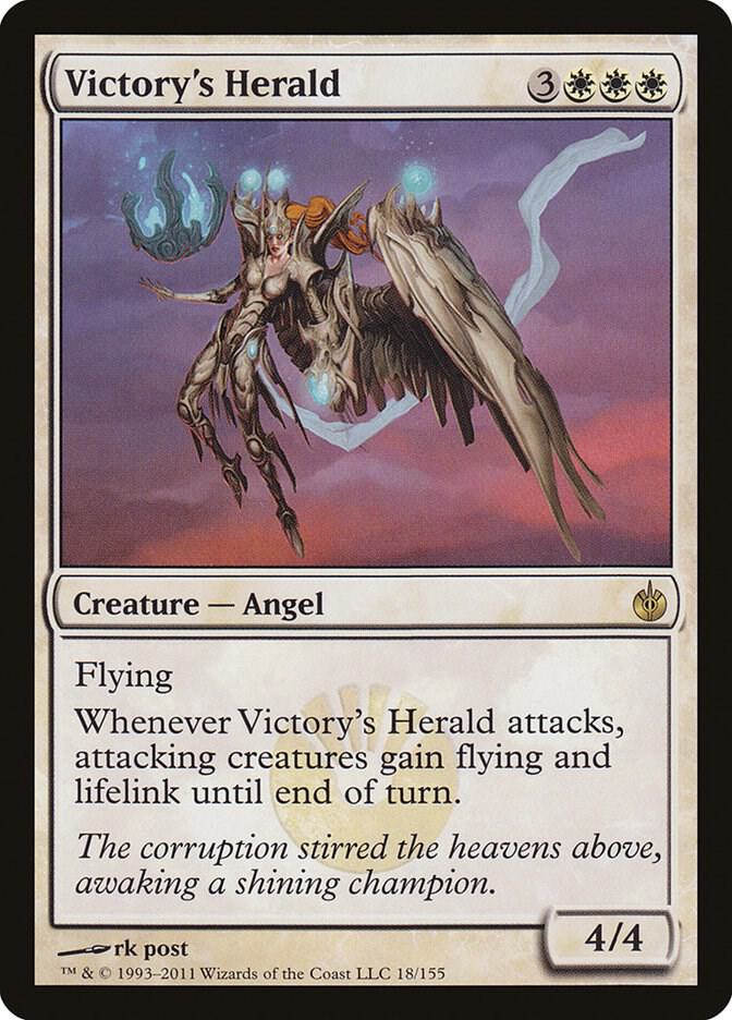 Victory's Herald 18/155 (Mirrodin Besieged)  | Chromatic Games
