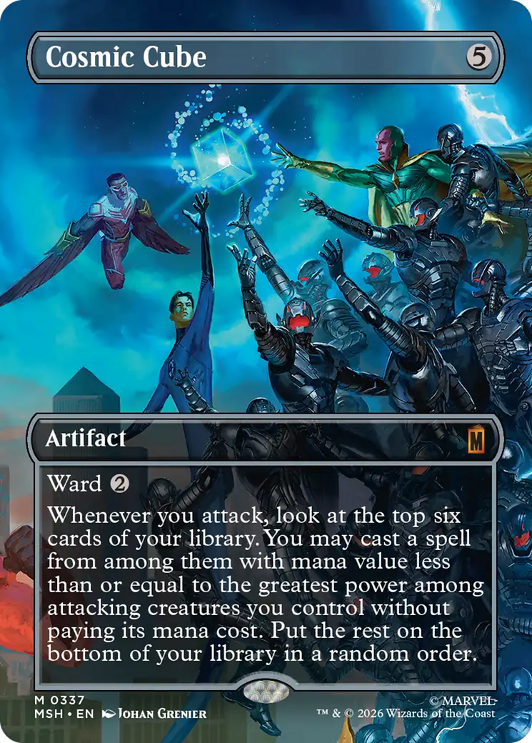 Cosmic Cube (Borderless) (0337) [Marvel Super Heroes] | Chromatic Games