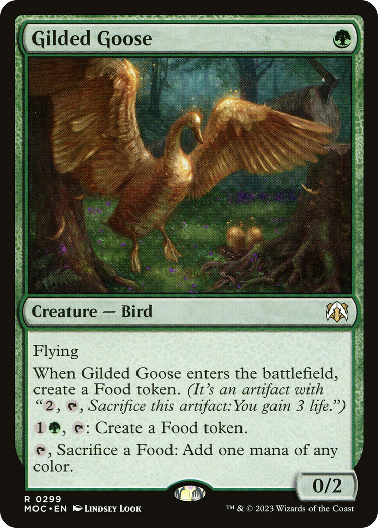 Gilded Goose [March of the Machine Commander] | Chromatic Games