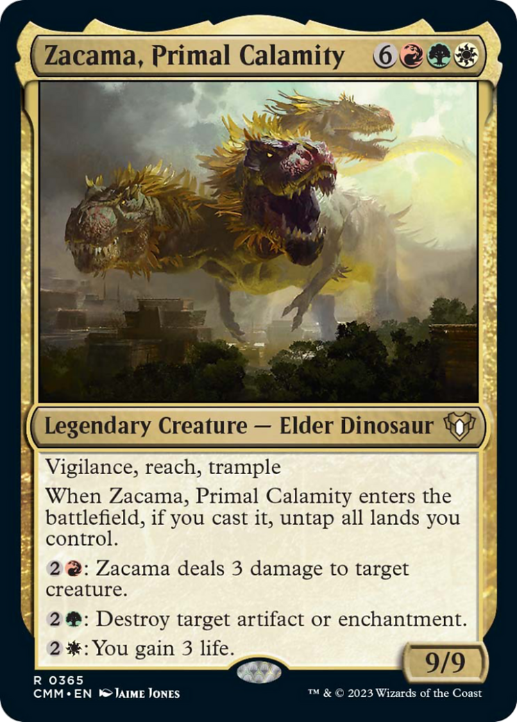 Zacama, Primal Calamity [Commander Masters] | Chromatic Games