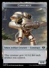 Servo // Construct (0041) Double-Sided Token [Commander Masters Tokens] | Chromatic Games