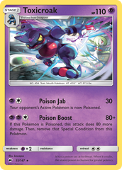 Toxicroak (55/147) [Sun & Moon: Burning Shadows] | Chromatic Games