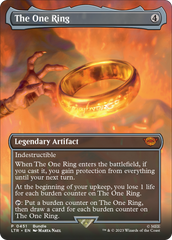 The One Ring (Borderless Alternate Art) [The Lord of the Rings: Tales of Middle-Earth] | Chromatic Games