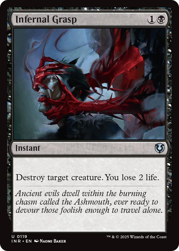 Infernal Grasp [Innistrad Remastered] | Chromatic Games