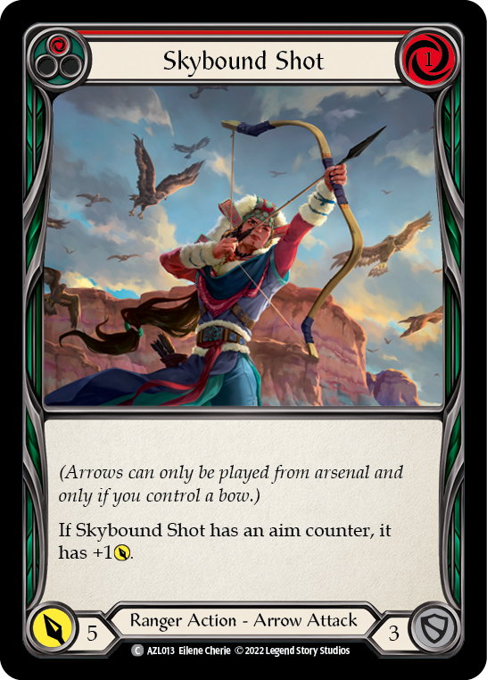 Skybound Shot (Red) [AZL013] (Outsiders Azalea Blitz Deck) | Chromatic Games