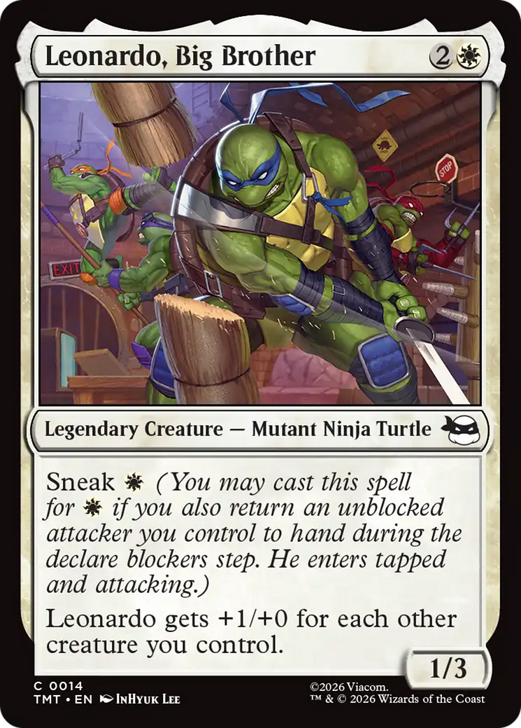 Leonardo, Big Brother [Teenage Mutant Ninja Turtles] | Chromatic Games