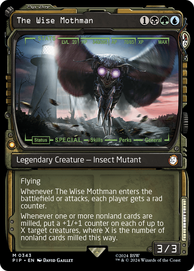 The Wise Mothman (Showcase) [Fallout] | Chromatic Games