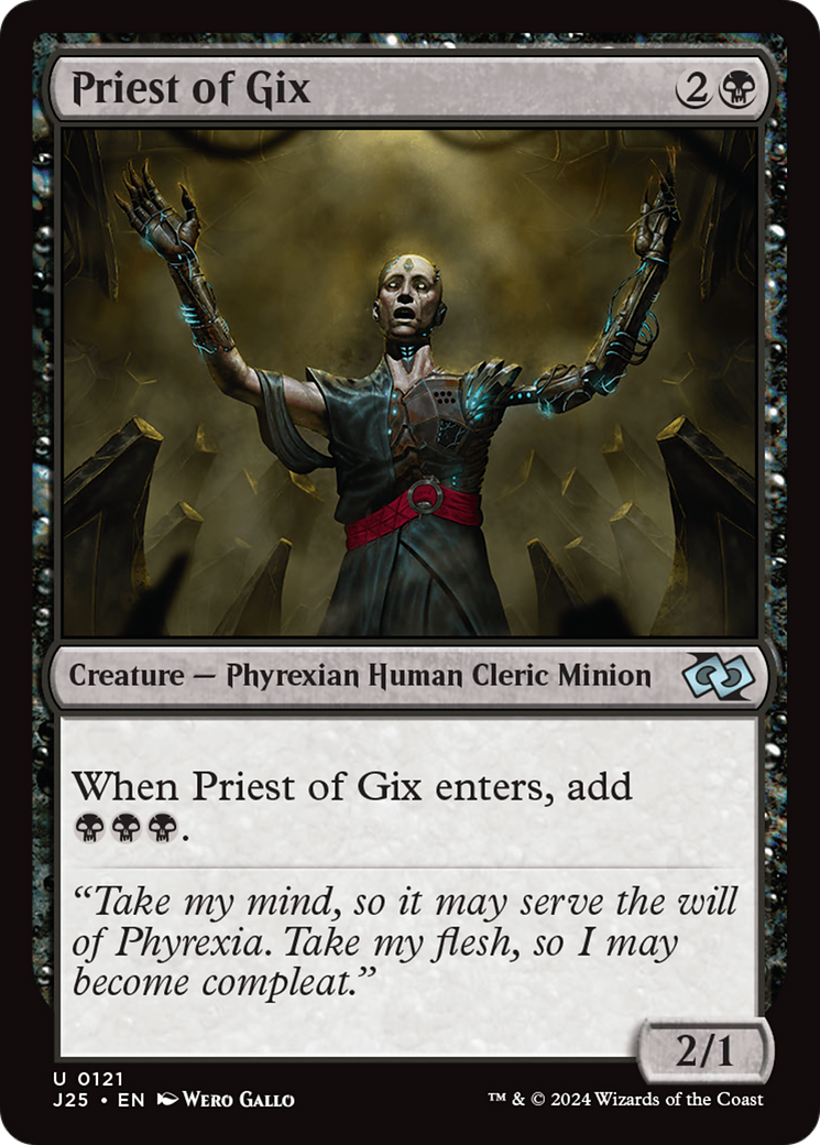 Priest of Gix [Foundations Jumpstart] | Chromatic Games