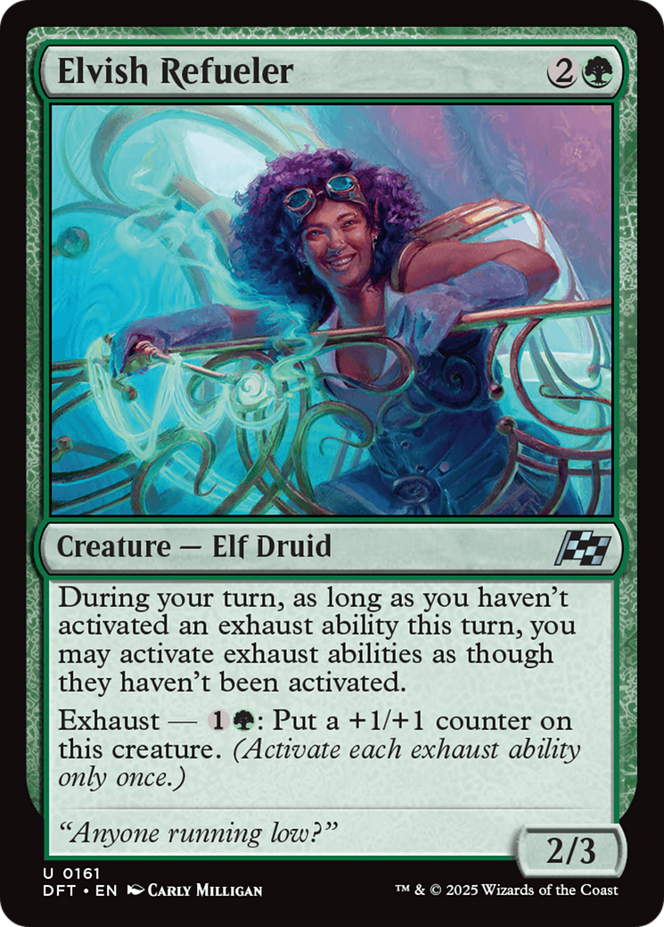 Elvish Refueler [Aetherdrift] | Chromatic Games