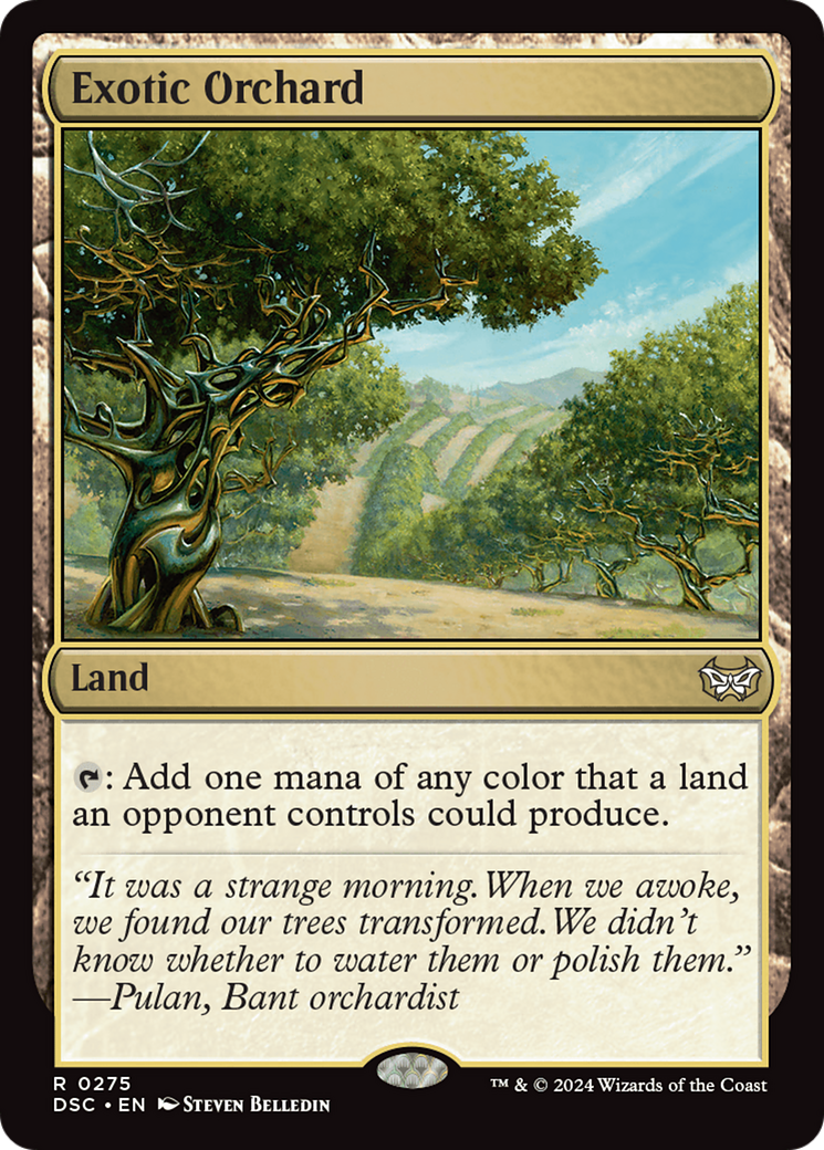 Exotic Orchard [Duskmourn: House of Horror Commander] | Chromatic Games