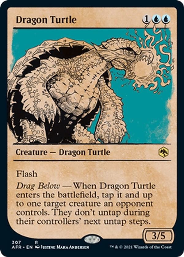 Dragon Turtle Showcase 307 (Adventures in the Forgotten Realms)  | Chromatic Games