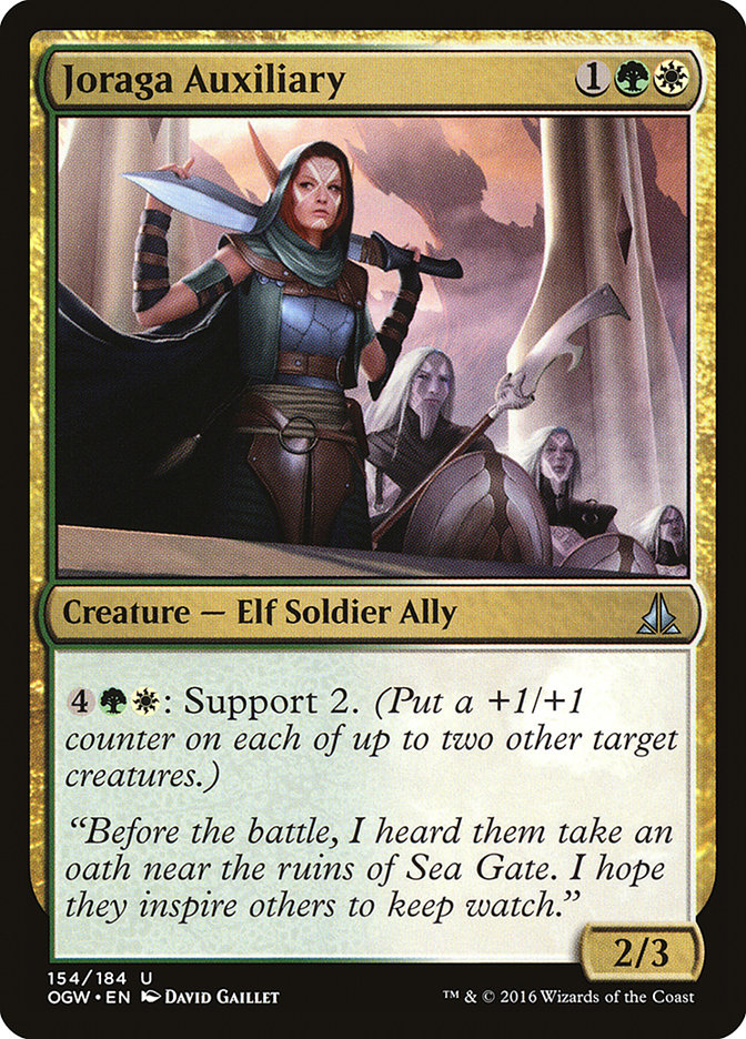 Joraga Auxiliary 154/184 (Oath of the Gatewatch)  | Chromatic Games