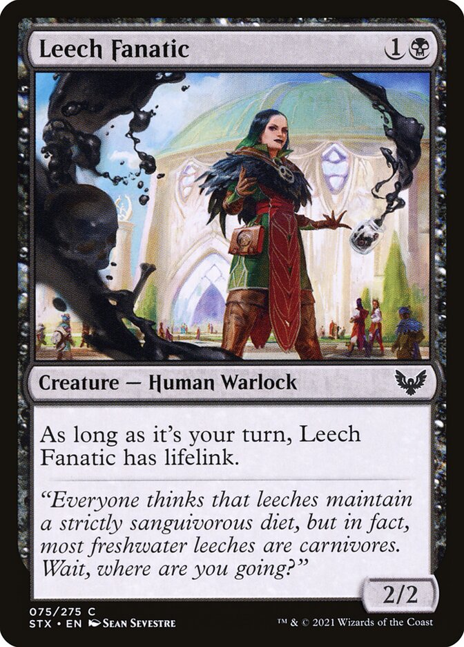 Leech Fanatic 75 (Strixhaven: School of Mages)  - Foil | Chromatic Games