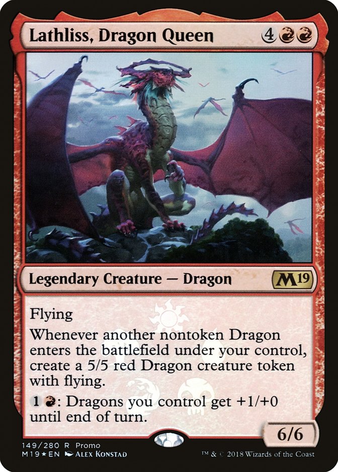 Lathliss, Dragon Queen [Resale Promos] | Chromatic Games