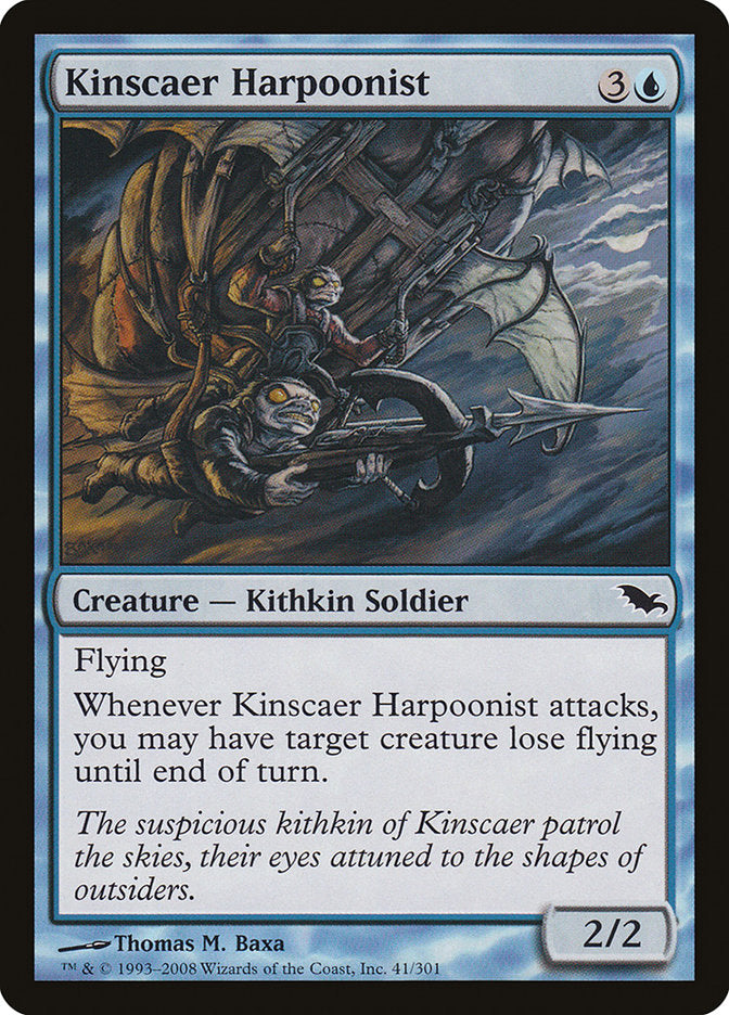 Kinscaer Harpoonist 41/301 (Shadowmoor)  - Foil | Chromatic Games