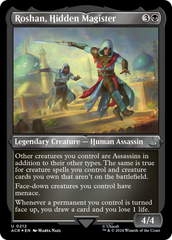 Roshan, Hidden Magister (Foil Etched) [Assassin's Creed] | Chromatic Games