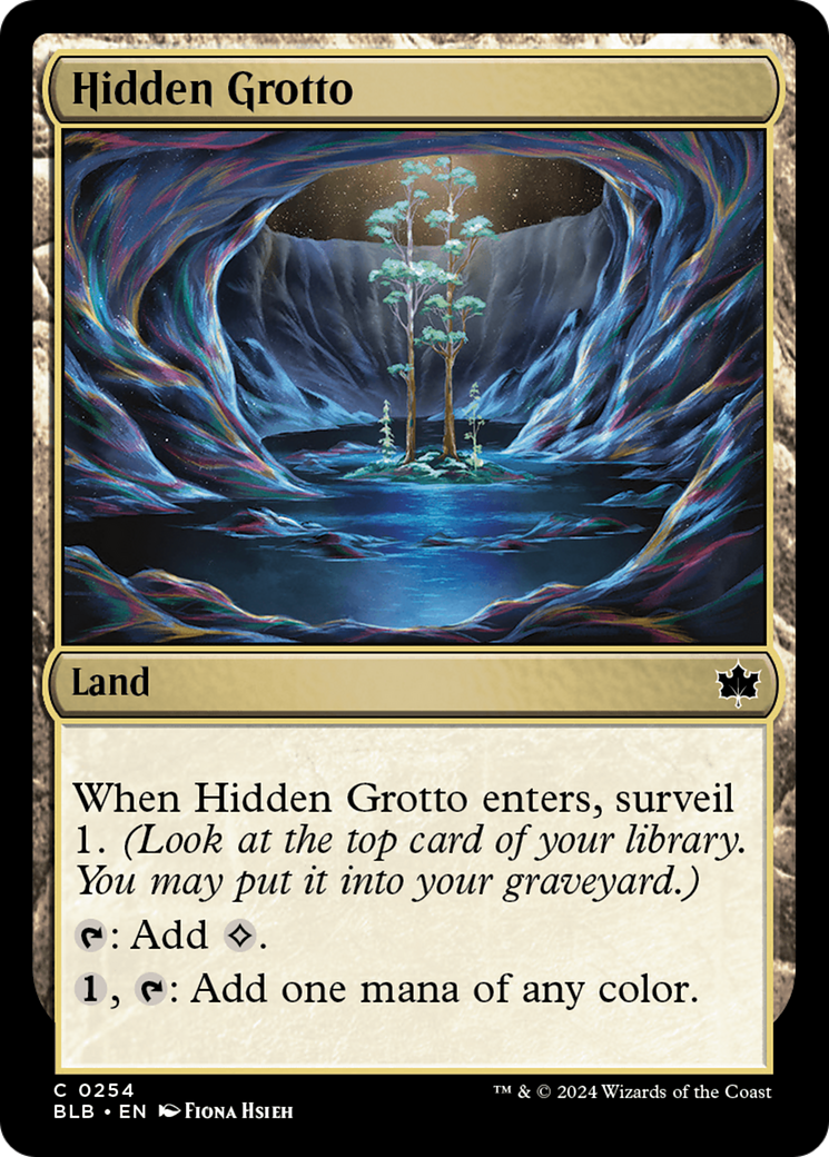 Hidden Grotto [Bloomburrow] | Chromatic Games