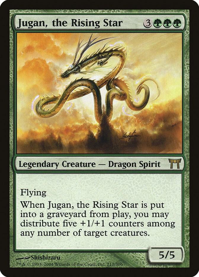 Jugan, the Rising Star 217/306 (Champions of Kamigawa)  | Chromatic Games
