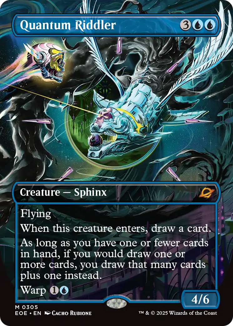 Quantum Riddler (Borderless) [Edge of Eternities] | Chromatic Games