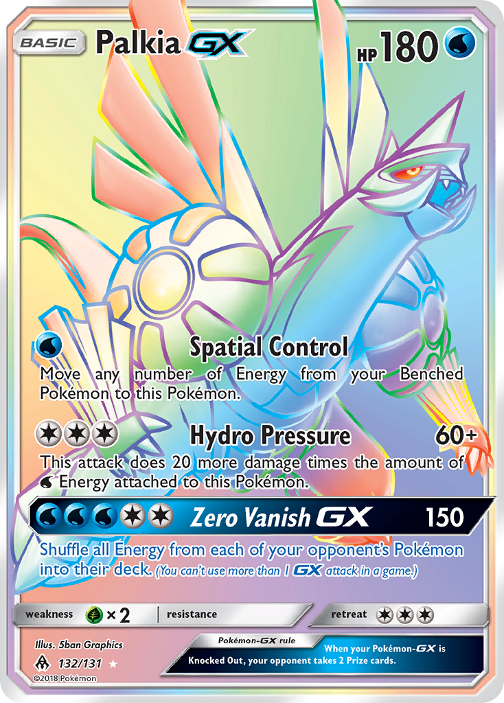 Palkia GX (132/131) [Sun & Moon: Forbidden Light] | Chromatic Games