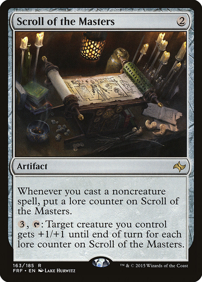 Scroll of the Masters 163/185 (Fate Reforged)  | Chromatic Games