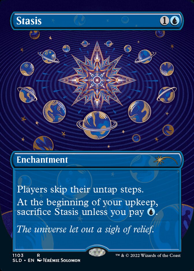 Stasis (Borderless) [Secret Lair Drop Series] | Chromatic Games