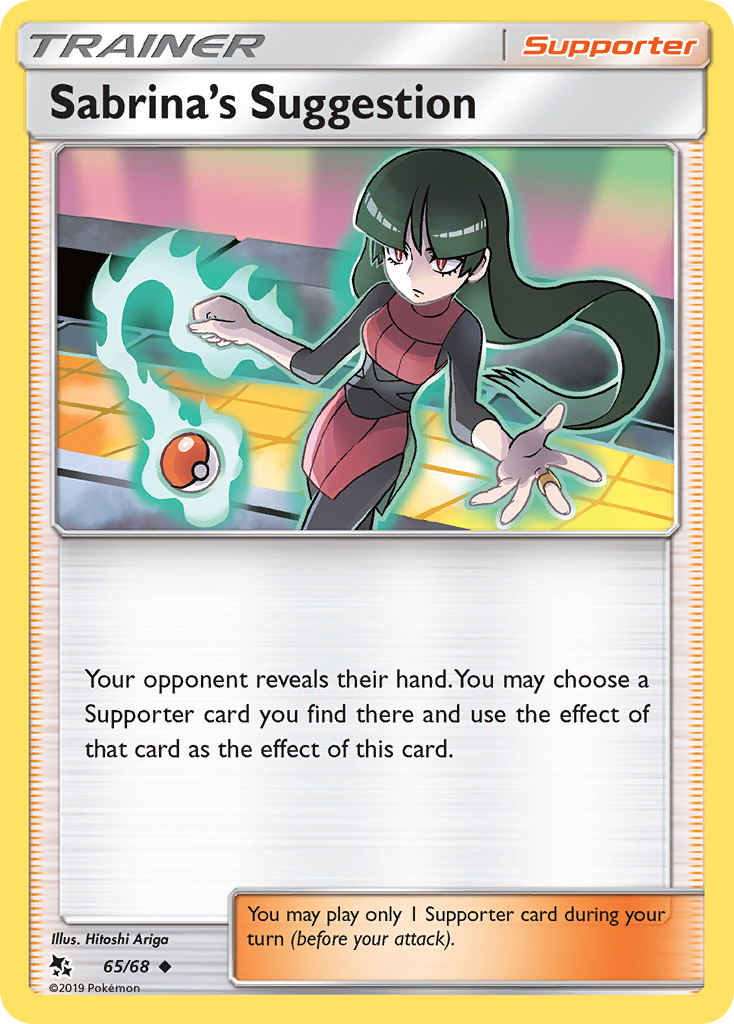 Sabrina's Suggestion (65/68) [Sun & Moon: Hidden Fates] | Chromatic Games