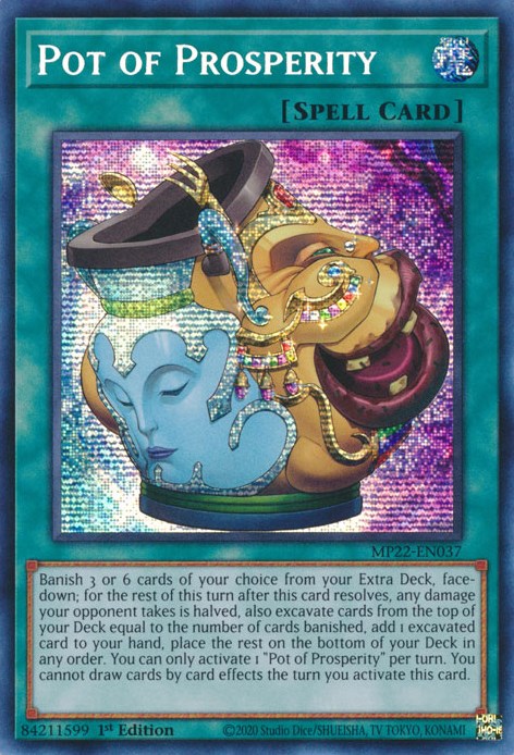 Pot of Prosperity [MP22-EN037] Prismatic Secret Rare | Chromatic Games