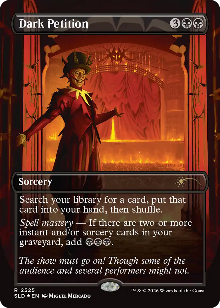 Dark Petition [Secret Lair Drop Series] | Chromatic Games