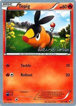 Tepig (15/114) (Twinboar - David Cohen) [World Championships 2011] | Chromatic Games